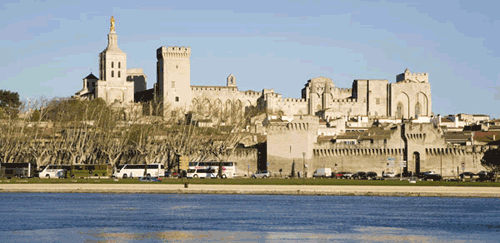 La citt di Avignone, Francia